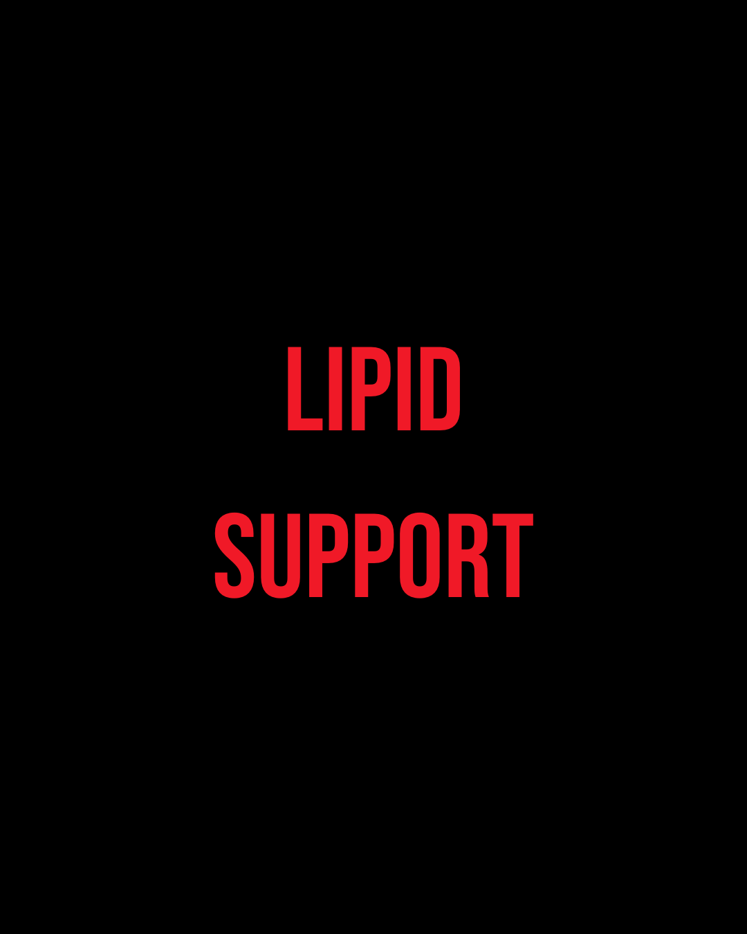Lipid Support