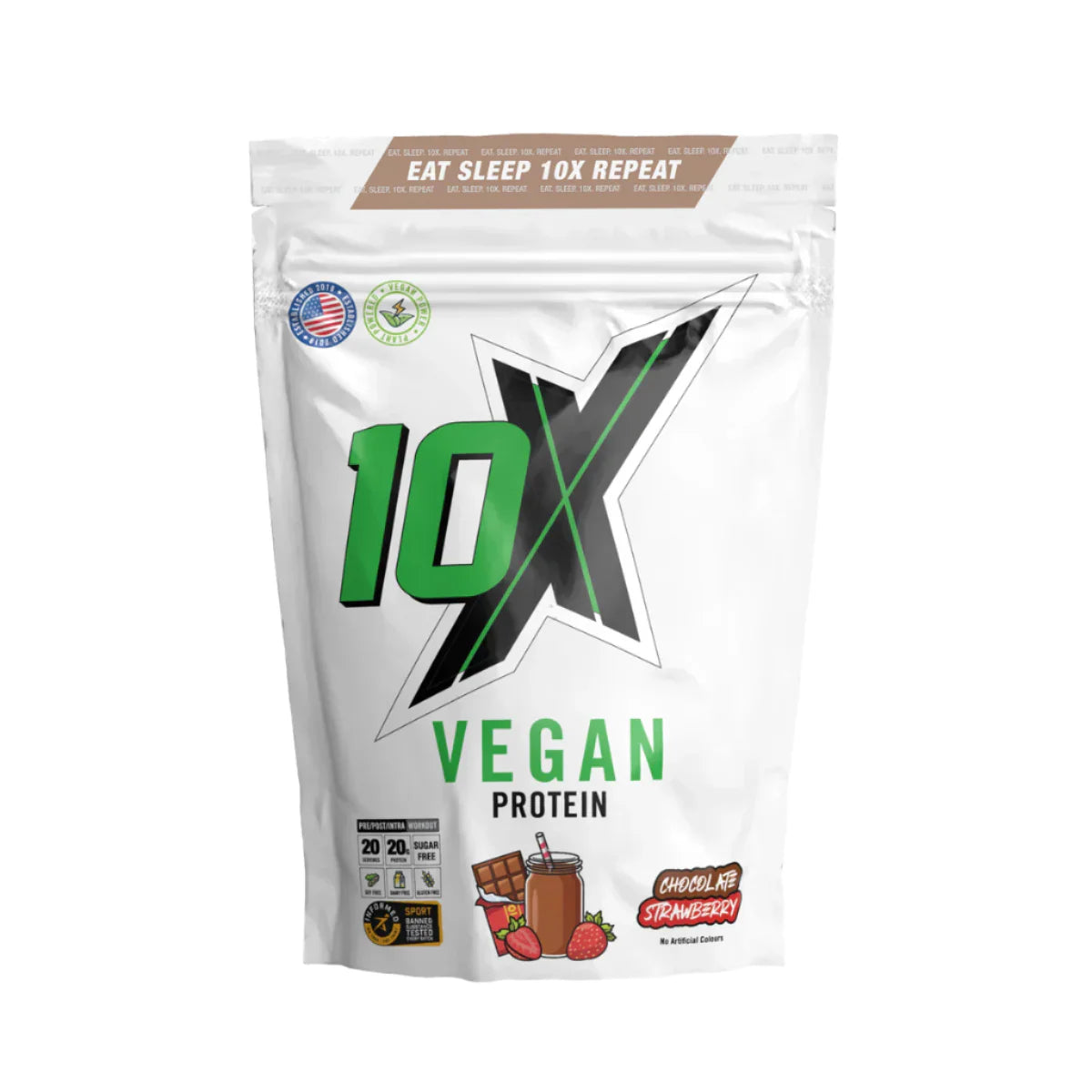 10X Athletic Vegan Protein 540g