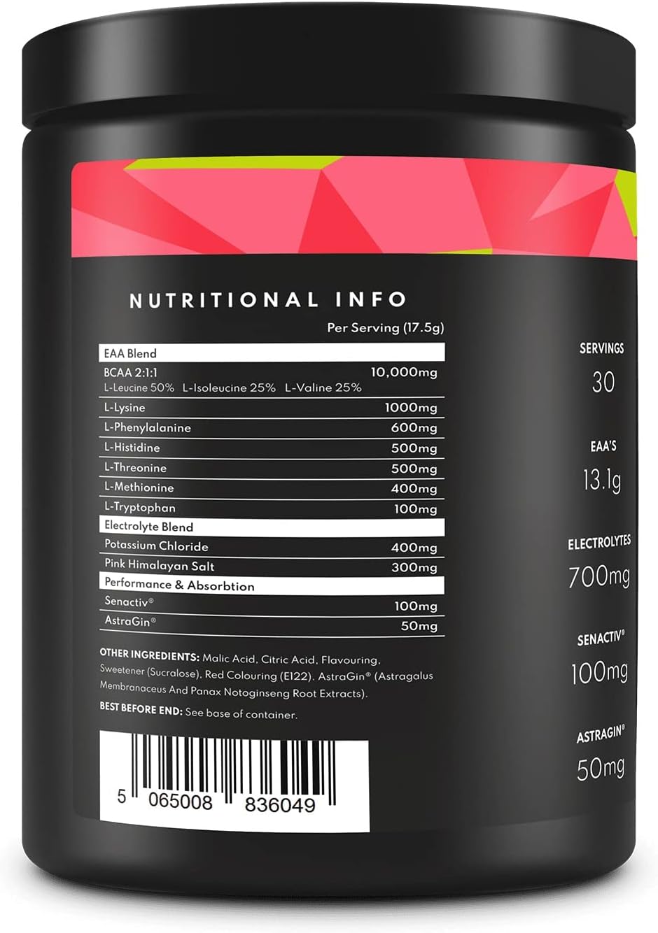 Combat Fuel EAAs + Electrolytes 500g