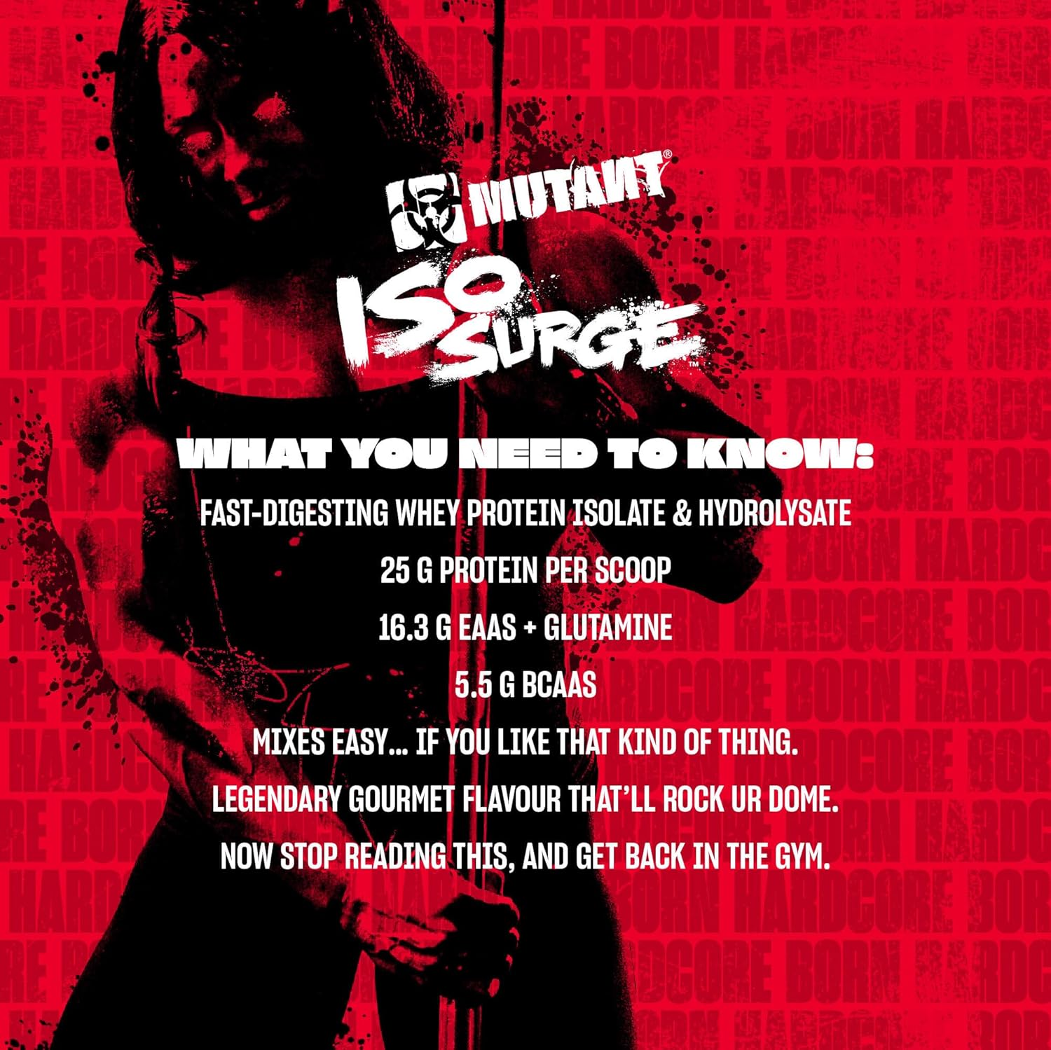 Mutant Iso Surge 727g - 2.27kg