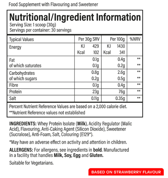 Trained By JP Clear ISO 900g