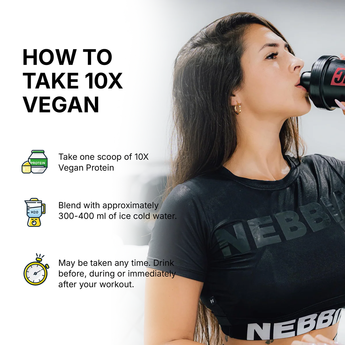 10X Athletic Vegan Protein 540g