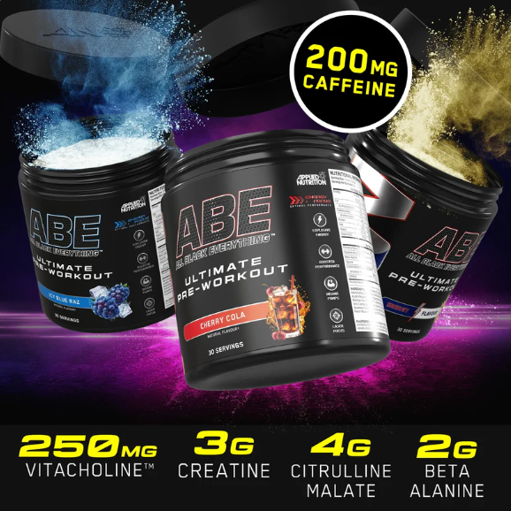Applied Nutrition ABE (All Black Everything) Ultimate Pre-Workout 375g