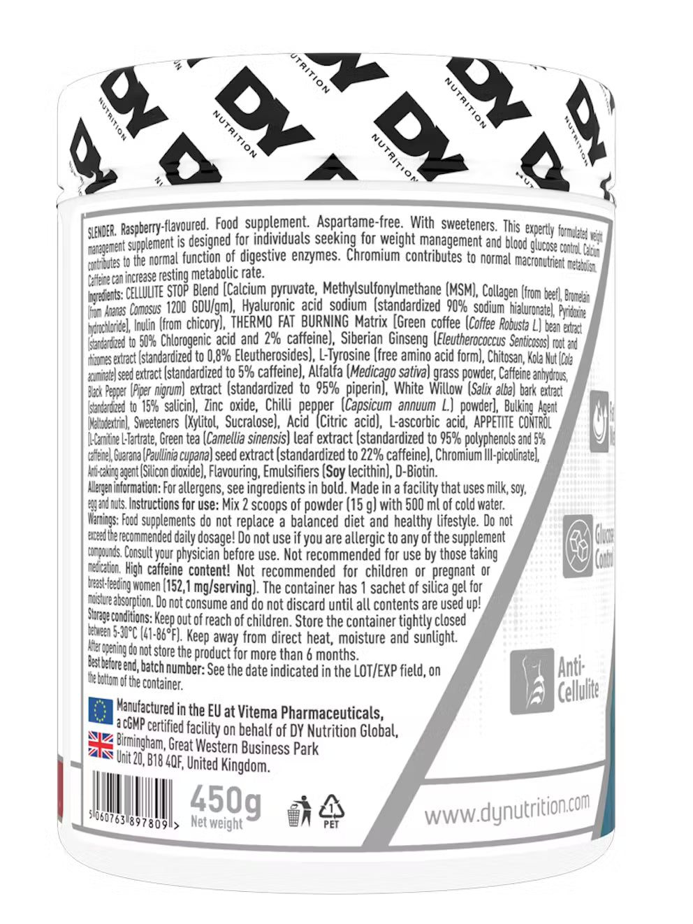 DY Nutrition Slender 450g